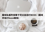 魔域私服外挂那个可以自动打BOSS（魔域开挂打boss赚钱）