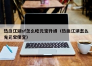 热血江湖sf怎么吃元宝升级（热血江湖怎么充元宝便宜）